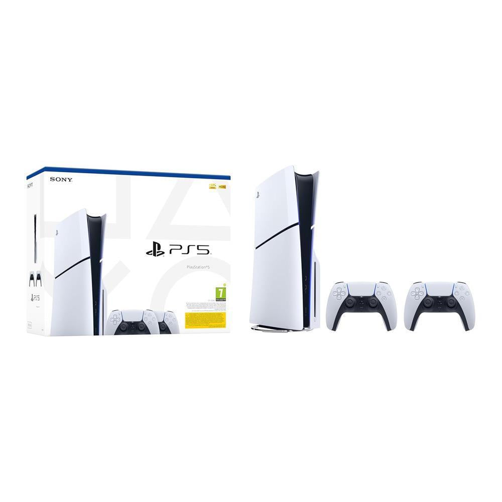 Sony Playstation 5 Slim Disc 1TB Dualsense Bundle
