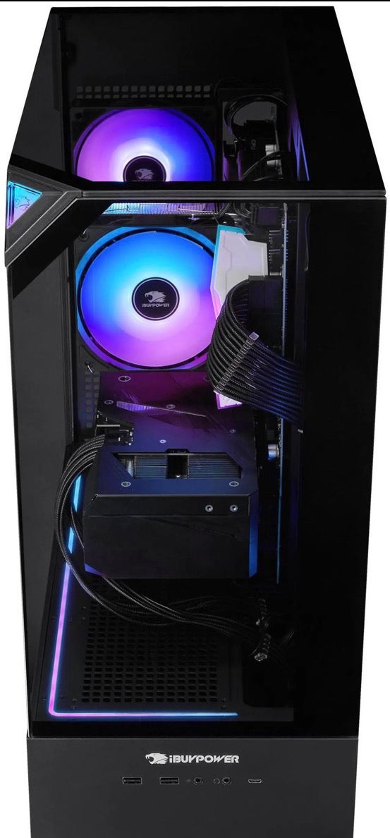 iBUYPOWER Element SE Gaming PC Desktop - AMD Ryzen 5 5500 - NVIDIA GeForce RTX 5060 8GB - 16GB DDR4 - 1TB NVMe SSD