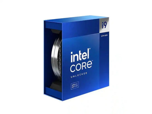 Intel Core i9-14900KS 24 çekirdekli işlemci, 3.2GHz hızında, LGA 1700 soketli, yüksek performanslı bilgisayar işlemcisi.