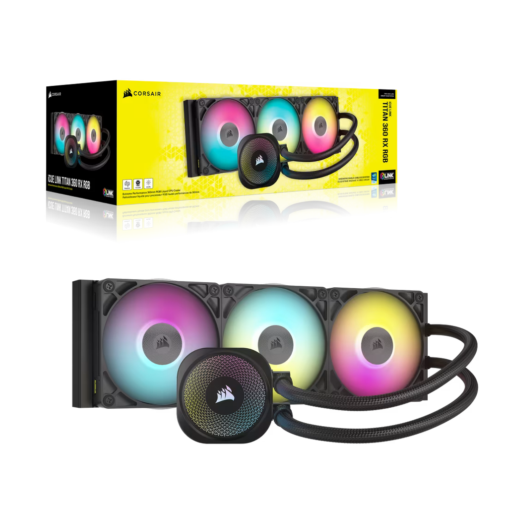 Corsair iCUE LINK TITAN 360 RX RGB AIO Liquid İşlemci Soğutucu