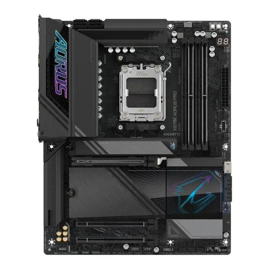 GIGABYTE X870E AORUS PRO 8200MHz(OC) DDR5 Soket AM5 M.2 HDMI ATX Anakart.