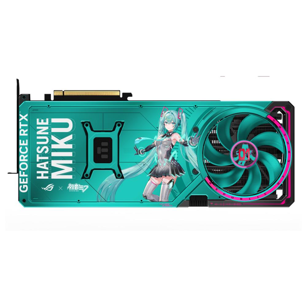 ASUS ROG ASTRAL GeForce RTX 5080 HATSUNE MIKU OC 16GB GDDR7 256Bit DLSS 4 Ekran Kartı