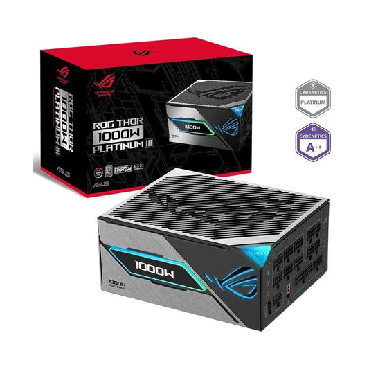ASUS ROG THOR 1000P3 1000W 80+ Platinum ATX 3.1 Gen 5.1 Full Modüler 135mm Fanlı ATX PSU.