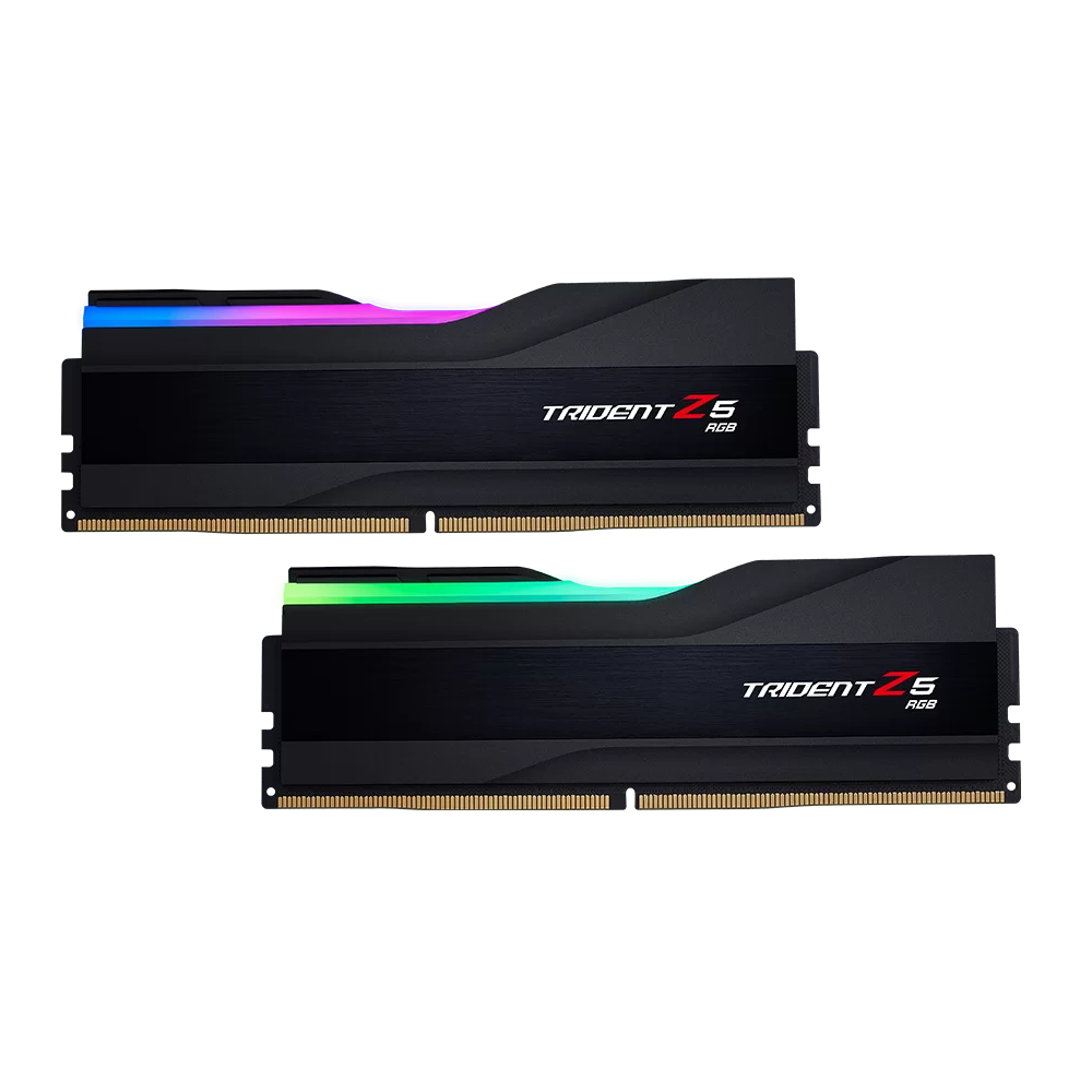 GSKILL 32GB (2x16GB) Trident Z5 RGB 7600MHz CL36 DDR5 1.4V Siyah Dual Kit Ram