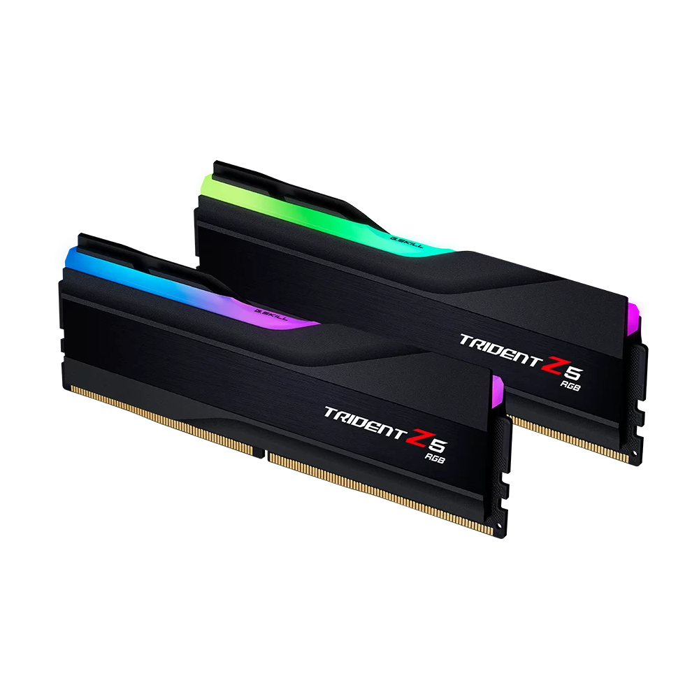 GSKILL 32GB (2x16GB) Trident Z5 RGB 7600MHz CL36 DDR5 1.4V Siyah Dual Kit Ram