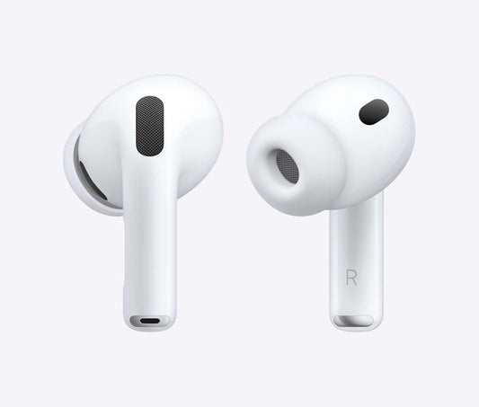 Bazaar Of USA AirPods Pro 3 kablosuz kulaklıklar, şarj kutusuyla ve kulak içi tasarımıyla detaylı görünüm