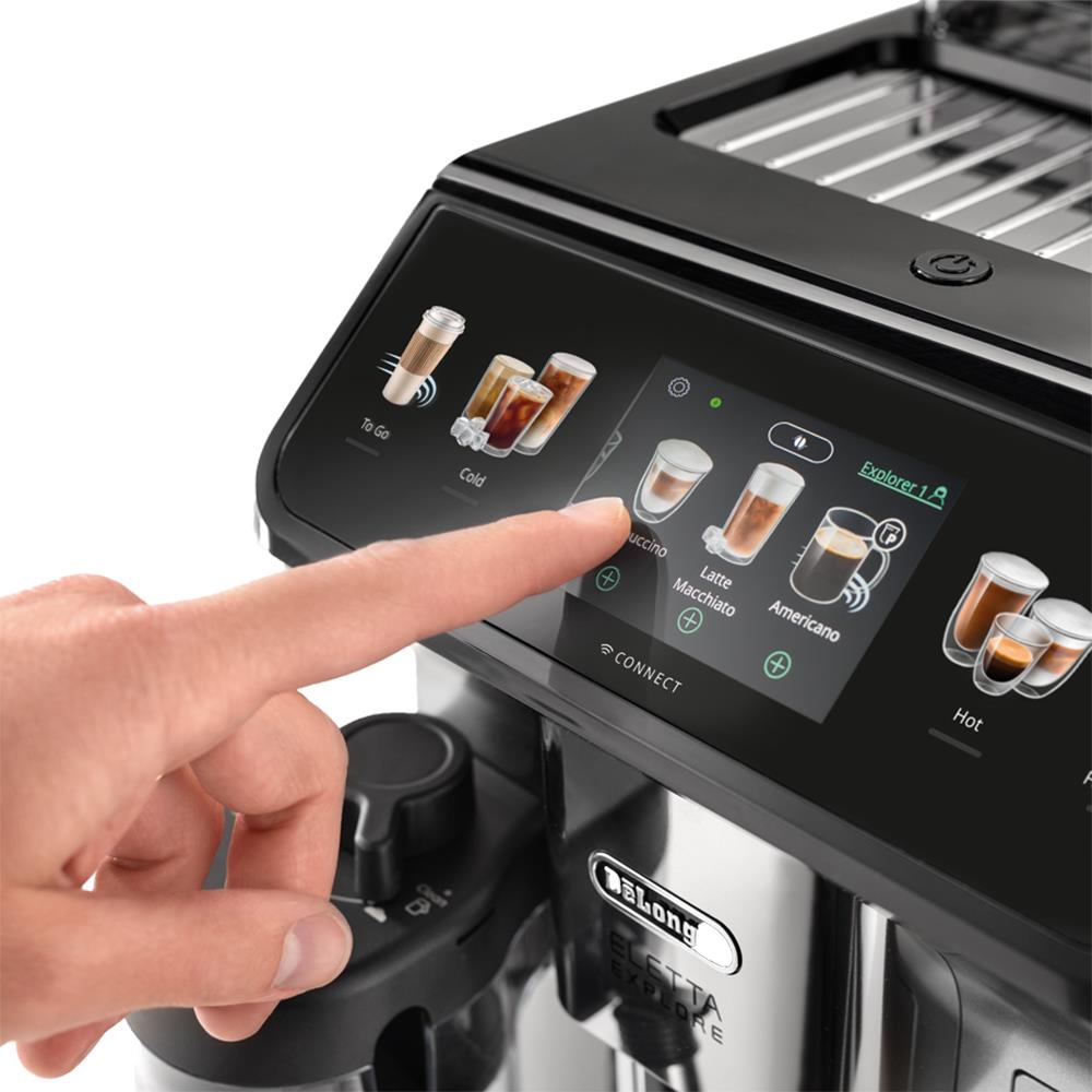 Delonghi Eletta Explore Cold Brew ECAM450.65.S Tam Otomatik Kahve Makinesi