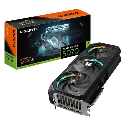 GIGABYTE GeForce RTX 5070 Ti GAMING OC ekran kartı, 16G GDDR7, DLSS 4, 256 bit, yüksek performanslı grafik kartı