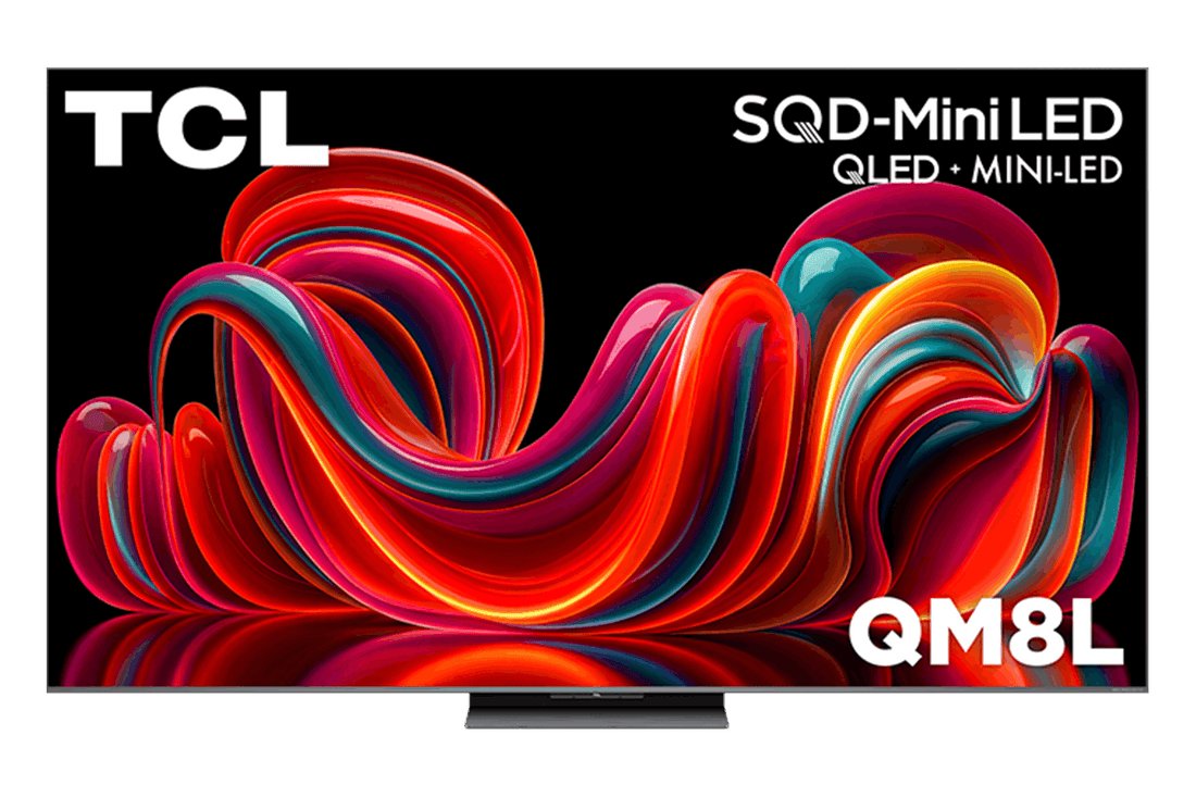 TCL 85-Inch QM8L Series Mini LED 4K UHD HDR Smart TV With Google TV 85QM8L For Immersive Home Entertainment.