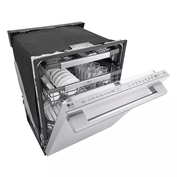 LG STUDIO Akıllı Üst Kontrollü Bulaşık Makinesi (1-Saat Yıkama & Kurutma | QuadWash® Pro | TrueSteam® | Dynamic Heat Dry™