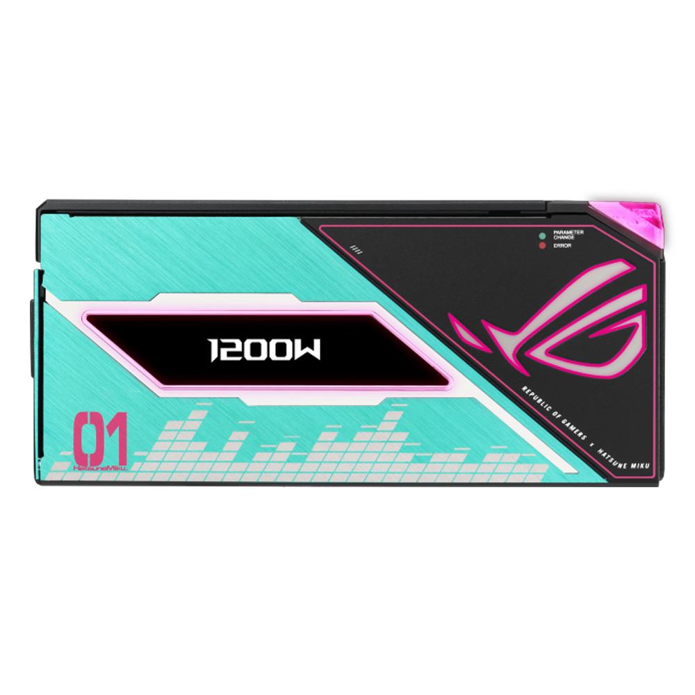 ASUS ROG THOR 1200W 80+ Platinum Hatsune Miku Edition ARGB ATX 3.1 Gen5 Full Modüler PSU