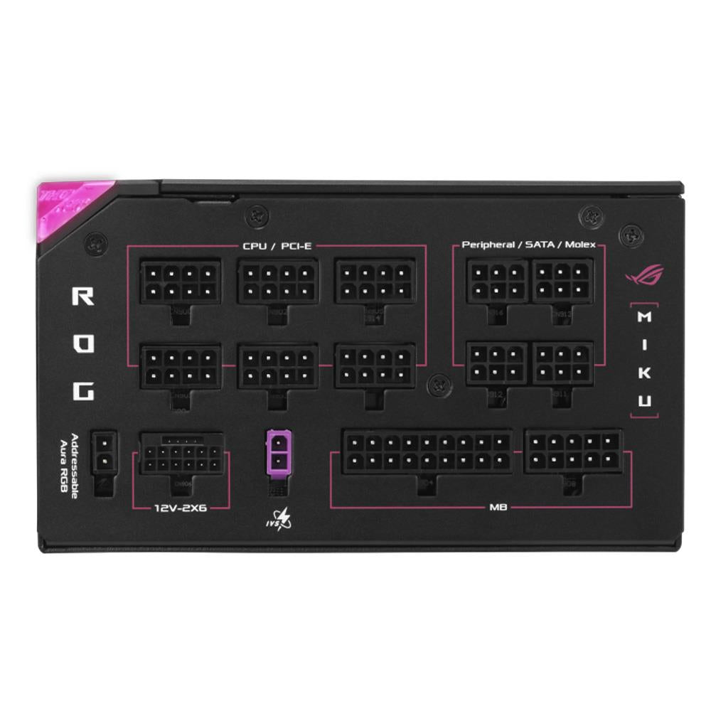 ASUS ROG THOR 1200W 80+ Platinum Hatsune Miku Edition ARGB ATX 3.1 Gen5 Full Modüler PSU